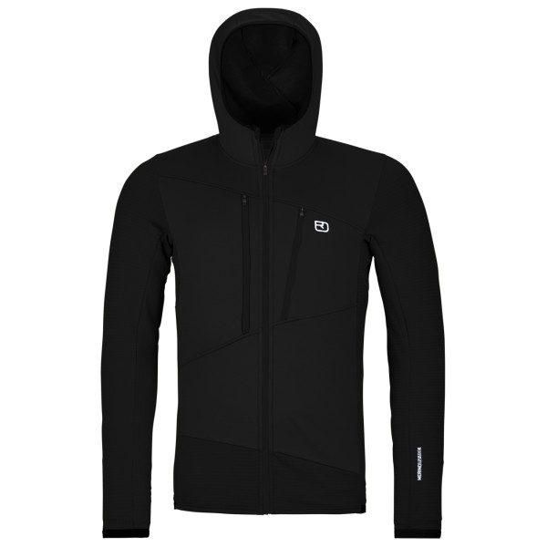 Ortovox Fleece Grid Hoody Fleecejacke Men (Gr XXL |schwarz)