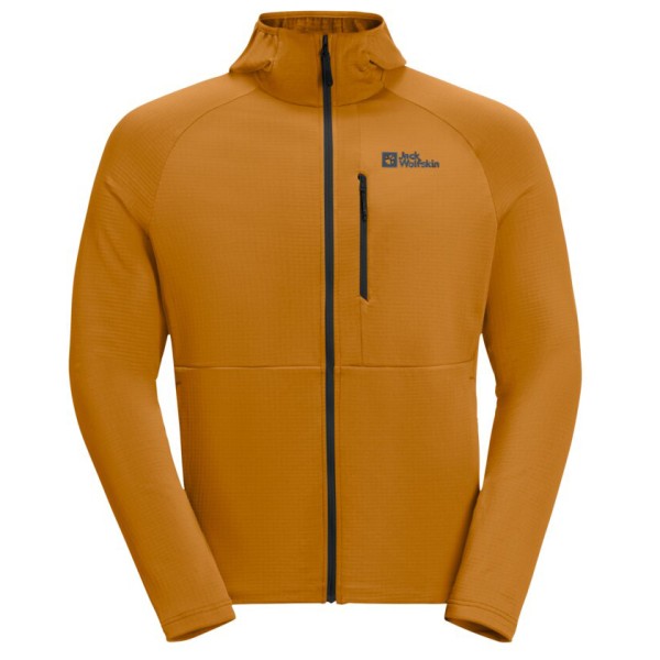 Image of Jack Wolfskin - Kolbenberg Hooded Full Zip - Fleecejacke Gr 3XL braun