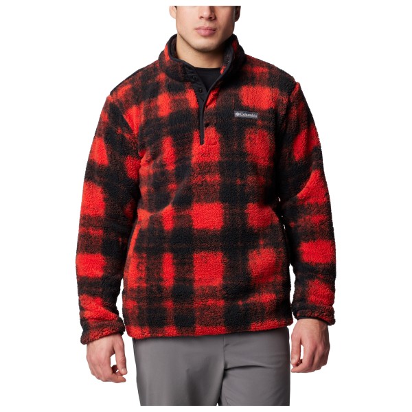 Image of Columbia - Rugged Ridge Half Snap Fleece - Fleecepullover Gr L rot