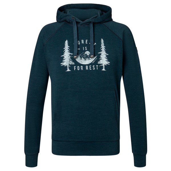 Image of super.natural - Favourite For Rest Hoodie - Merinohoodie Gr 46 - S blau