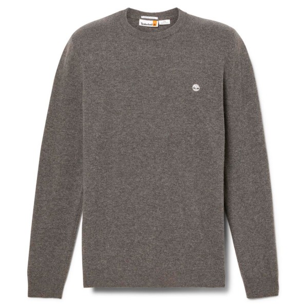 Image of Timberland - Merino Crew Sweater - Merinopullover Gr S grau