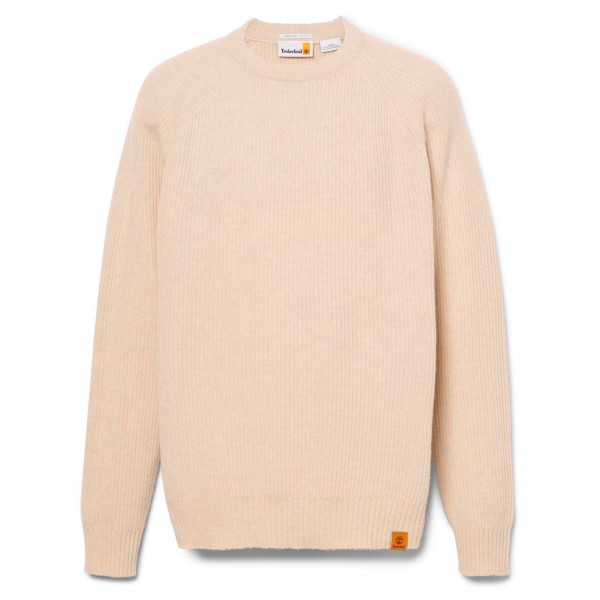 Image of Timberland - Raglan Sleeve Crew Neck Sweater - Wollpullover Gr L beige