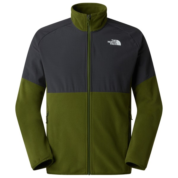 The North Face - Glacier Heavyweight Full Zip - Fleecejacke Gr S oliv