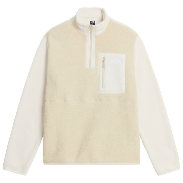 The North Face - Yumiori 1/4 Zip - Fleecepullover Gr XL beige/weiß
