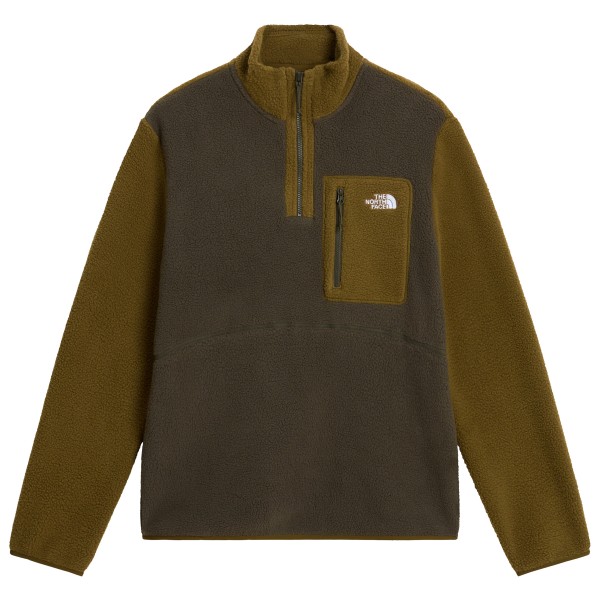 The North Face - Yumiori 1/4 Zip - Fleecepullover Gr S braun/oliv
