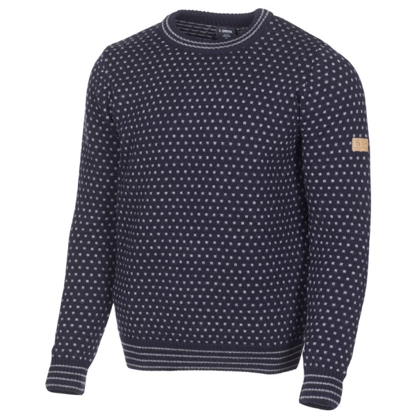 Ivanhoe of Sweden Sverre Crewneck Wollen trui Blauw