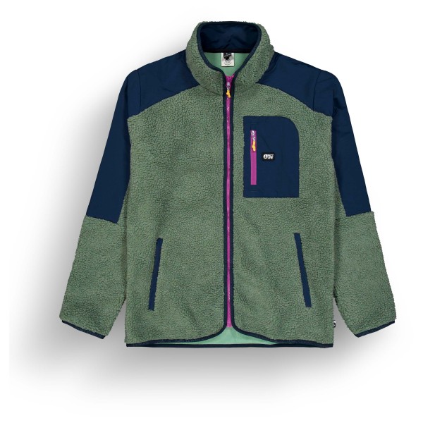 Image of Picture - Quilchena Zip Fleece - Fleecejacke Gr L;M;S;XL;XXL oliv;weiß