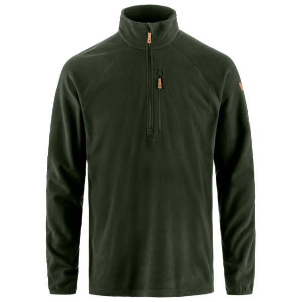 Image of Fjällräven - Övik Lite Fleece Half Zip - Fleecepullover Gr L;M;S;XL;XXL oliv;schwarz