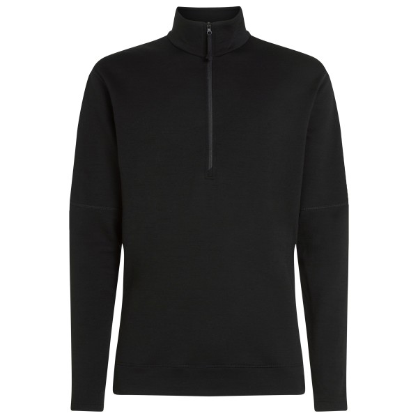 Image of Icebreaker - Merino 360 RealFleece Elemental L/S Half Zip - Merinolongsleeve Gr L schwarz