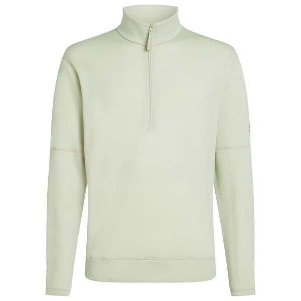 Image of Icebreaker - Merino 360 RealFleece Elemental L/S Half Zip - Merinolongsleeve Gr L;M;S;XXL beige;schwarz