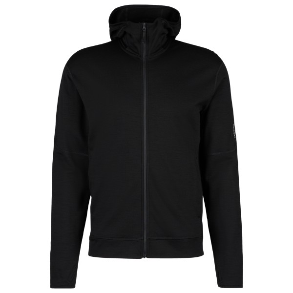 Image of Icebreaker - Merino 360 RealFleece Elemental L/S Zip Hoodie - Merinohoodie Gr L;M;S;XL;XXL blau;schwarz