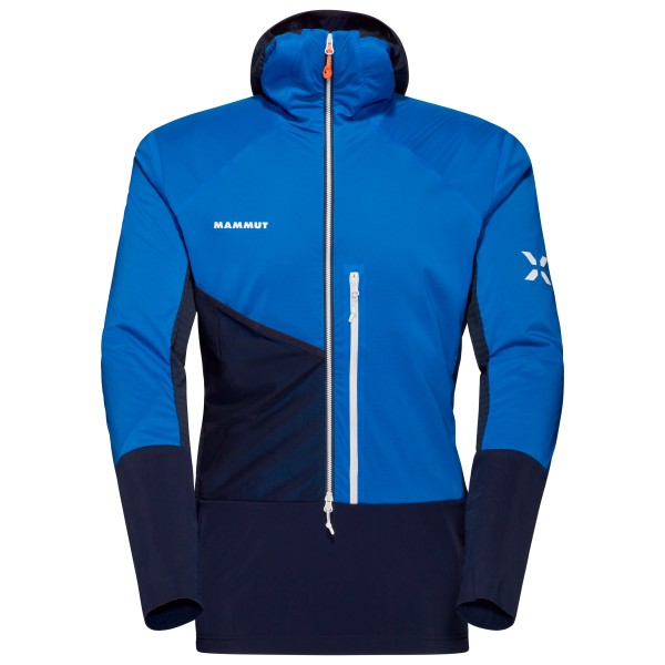 Image of Mammut - Eiger Speed Midlayer Hybrid Half Zip Hoodie - Fleecepullover Gr L blau