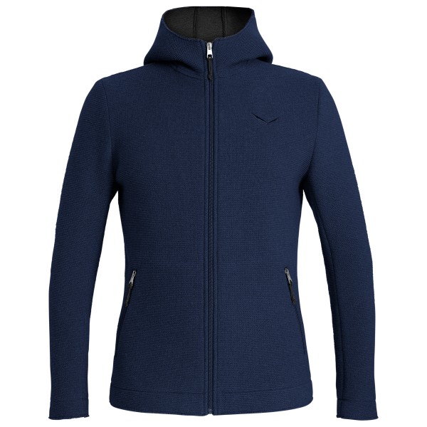 Image of Salewa - Sarner 2L Wool Full Zip Hoody - Wolljacke Gr 46 blau