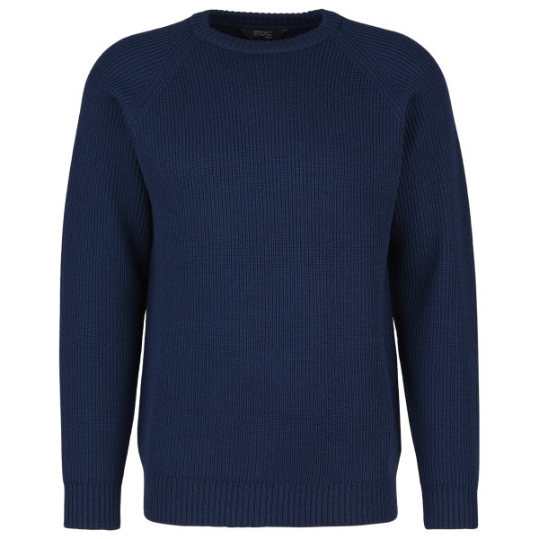 Stoic Heavy MerinoKnit MMXX.Rutvik Sweater Merinopullover Men (Gr M |blau)