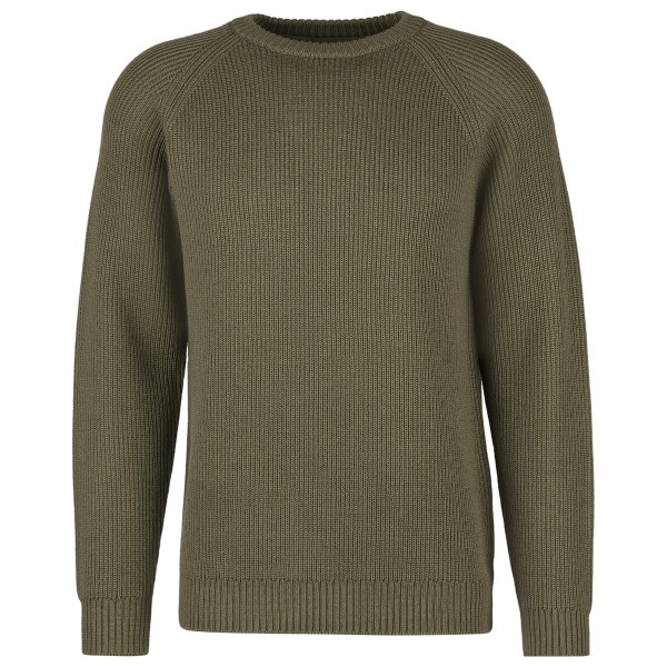 Stoic Heavy MerinoKnit MMXX.Rutvik Sweater Merinotrui Olijfgroen