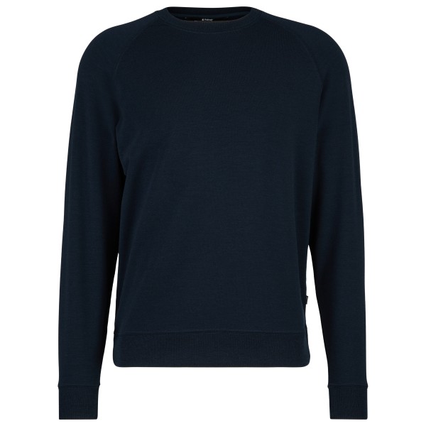 Stoic MerinoTerry285 AlavaaraSt. Crew Pullover Merinopullover Herren Reisen (Gr 3XL |blau)