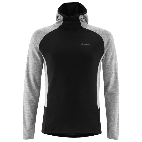 Löffler Hoody Transtex Merino Merinolongsleeve Zwart