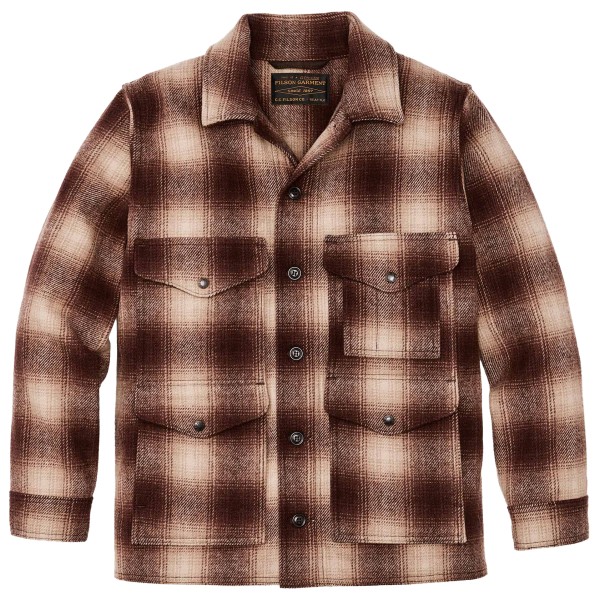 Image of Filson - Mackinaw Cruiser - Wolljacke Gr L;M;S;XL;XXL rot;schwarz