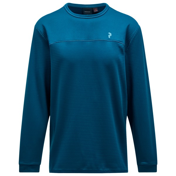 Image of Peak Performance - Trail Polartec Crew - Fleecepullover Gr L;M;S;XL blau;schwarz