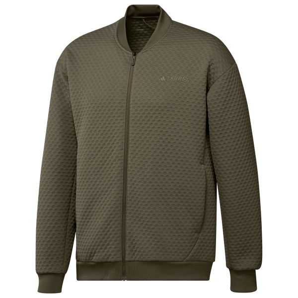 Image of adidas Terrex - Terrex Xploric Sweater Jacket - Fleecejacke Gr L oliv/braun