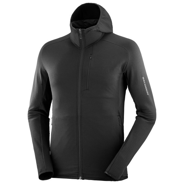 Image of Salomon - Essential LTWarm Hoodie - Fleecejacke Gr S schwarz
