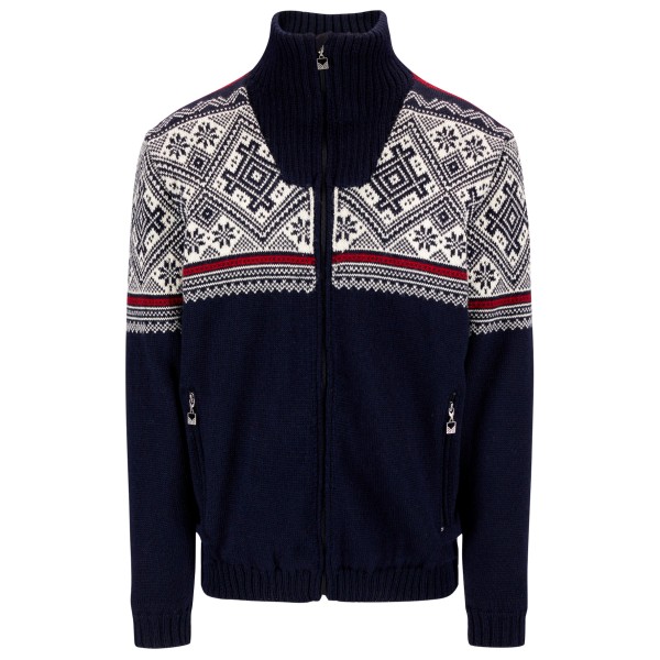 Image of Dale of Norway - Hardanger Jacket - Wolljacke Gr L blau