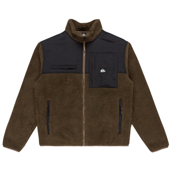 Image of Quiksilver - Shallow Water - Fleecejacke Gr L;M;S;XL braun