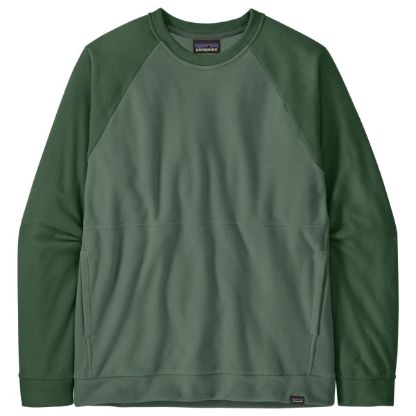 Patagonia Micro D Crewneck Fleecetrui olijfgroen