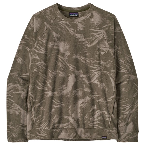 Patagonia - Micro D Crewneck - Fleecepullover Gr L braun