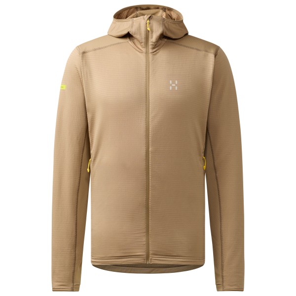 Haglöfs - L.I.M Mid Multi II Hood - Fleecejacke Gr S beige