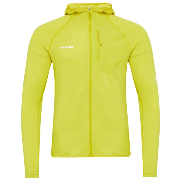 Mammut Aenergy Light ML Hooded Jacket Fleecevest Geel