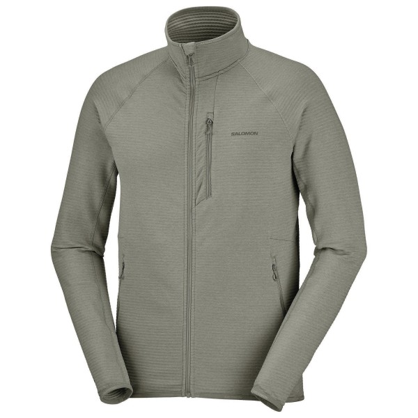 Salomon Essential Lightwarm Fleecevest Grijs