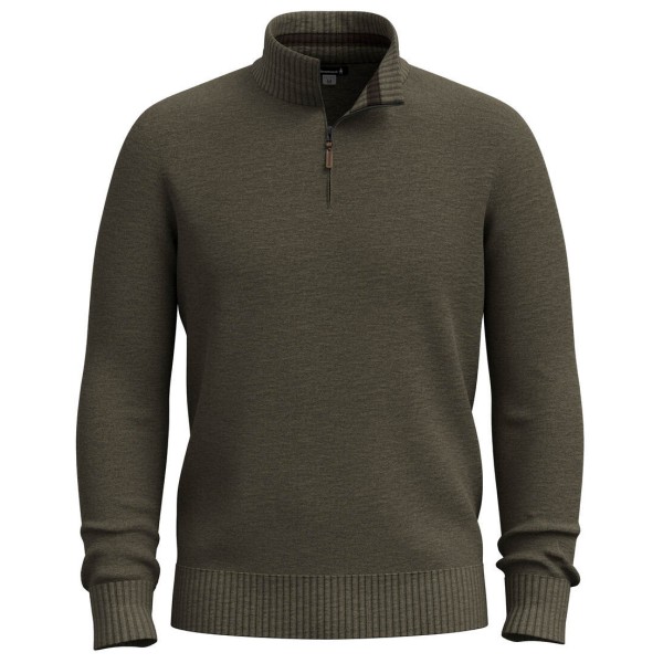 Smartwool Sparwood 1/4 Zip Sweater Fleecetrui Bruin