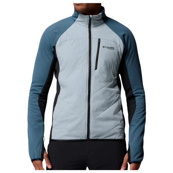 Columbia – Arctic Crest Hybrid Full Zip – Fleecevest maat , Grijs