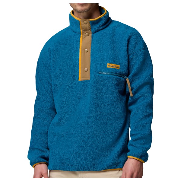 Columbia Helvetia II Half Snap Fleece Fleecetrui Blauw