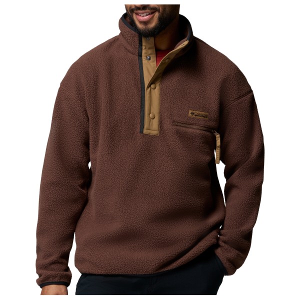 Columbia Helvetia II Half Snap Fleece Fleecetrui Bruin