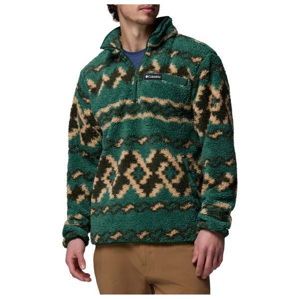 Fleecepullover Columbia Rugged Ridge High Pile Half Zip Herren (Gr M |grün)