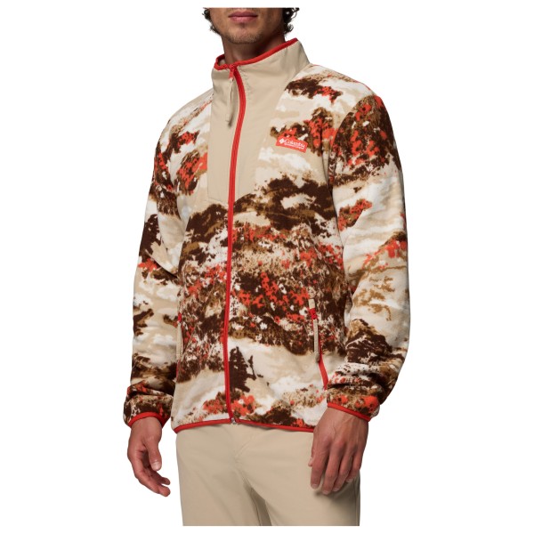 Columbia - Sequoia Grove Printed Full Zip - Fleecejacke Gr M beige/braun