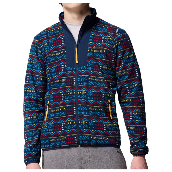 Columbia - Sequoia Grove Printed Full Zip - Fleecejacke Gr L;M;S;XL;XXL beige;beige/braun;blau