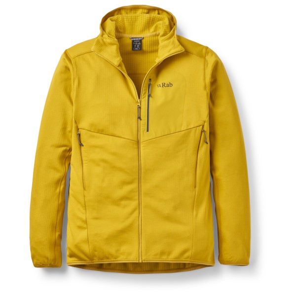 Rab Ascendor Hoody Fleecevest Geel