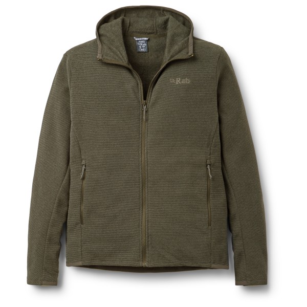 Rab Stavel Hoody Fleecevest Bruin