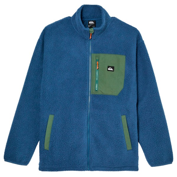 Quiksilver Clean Coast Full-Zip Fleecevest Blauw