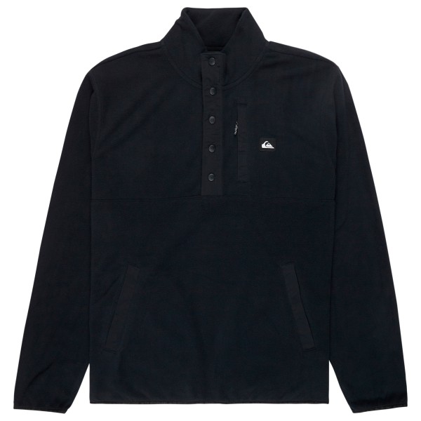 Quiksilver No Destination Half Snap Fleecetrui Zwart