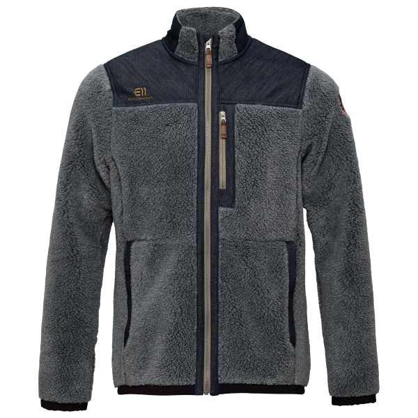 Elevenate Glacier Pile Jacket Fleecevest Grijs