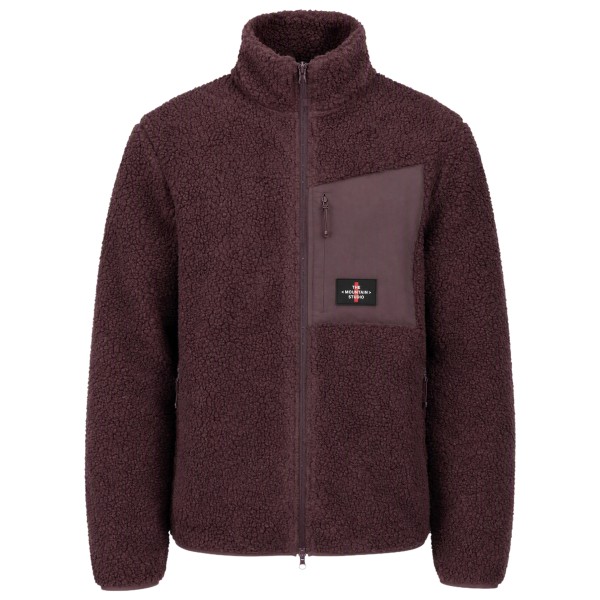 The Mountain Studio Soft Wool Pile Jacket Fleecevest Bruin