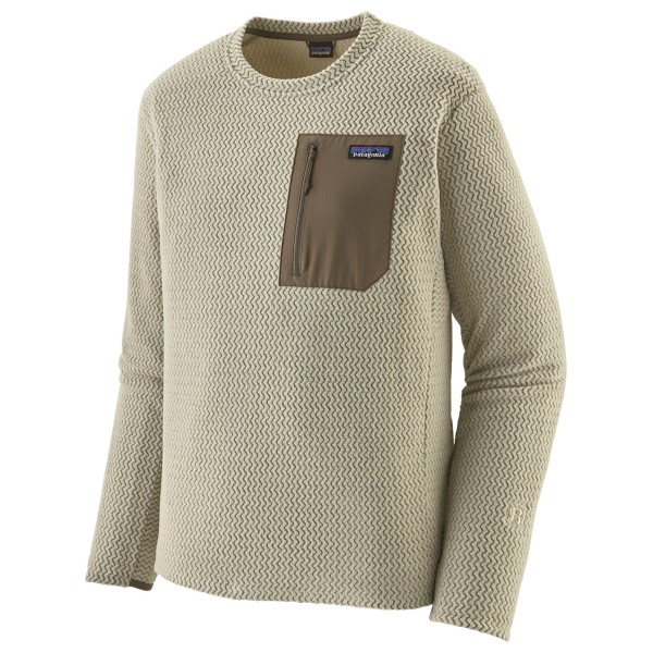 Patagonia - R1 Air Crew - Fleecepullover Gr S beige