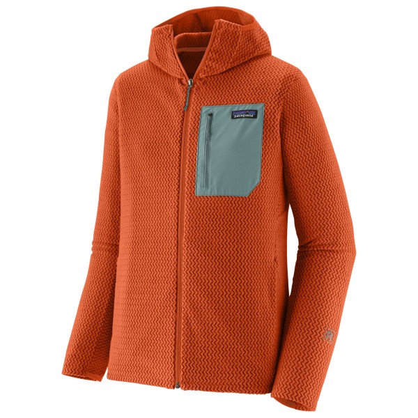 Patagonia - R1 Air Full-Zip Hoody - Fleecejacke Gr XS rot