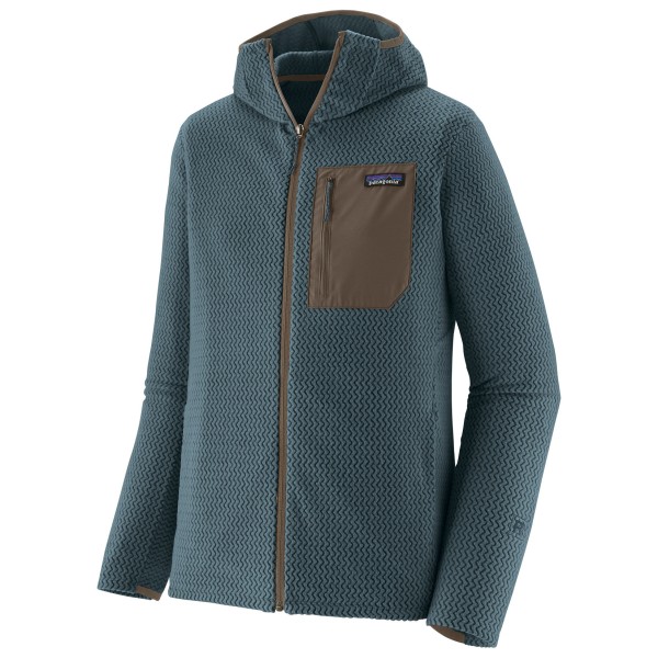 Patagonia R1 Air Full-Zip Hoody Fleecevest Blauw