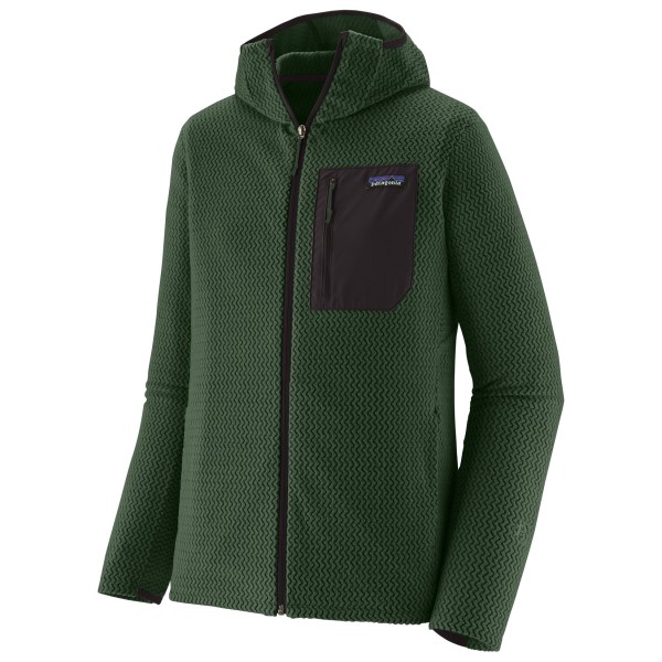 Patagonia R1 Air Full-Zip Hoody Fleecevest Groen
