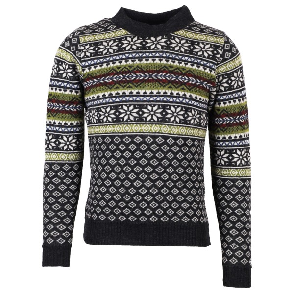 Flomax - Pullover Gustav - Wollpullover Gr S grau